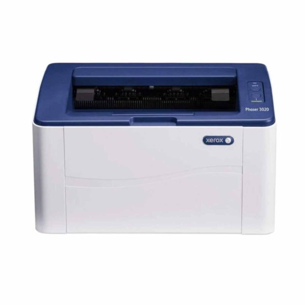 impresora xerox 3020 color blanco y azul